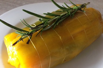 Rotolo di peperone farcito ricetta vegan, ottima, solo ingredienti vegetali